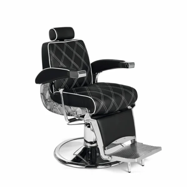 Mustang – Fauteuil de Barbier (couture blanche )