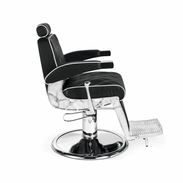 Mustang – Fauteuil de Barbier (couture blanche ) – Image 2